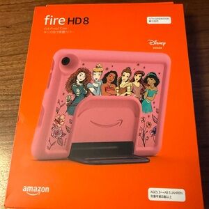 Amazon Fire HD 8 Kids Tablet Case - Pink Disney Design